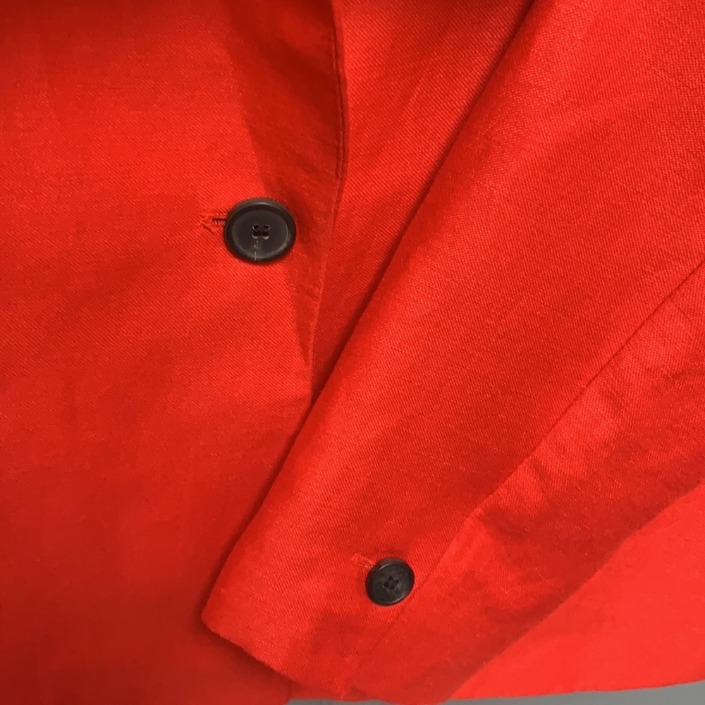 Zara Basic Red Blazer - image 4